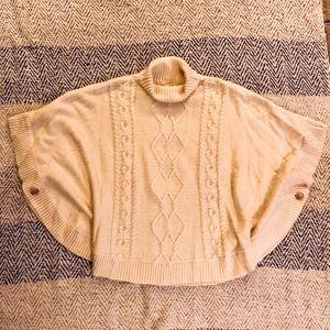 GAP Knit Poncho Sweater